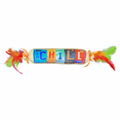 Multipet Margaritaville(R) License to Chill Cat Kicker w/ Feathers 18"
