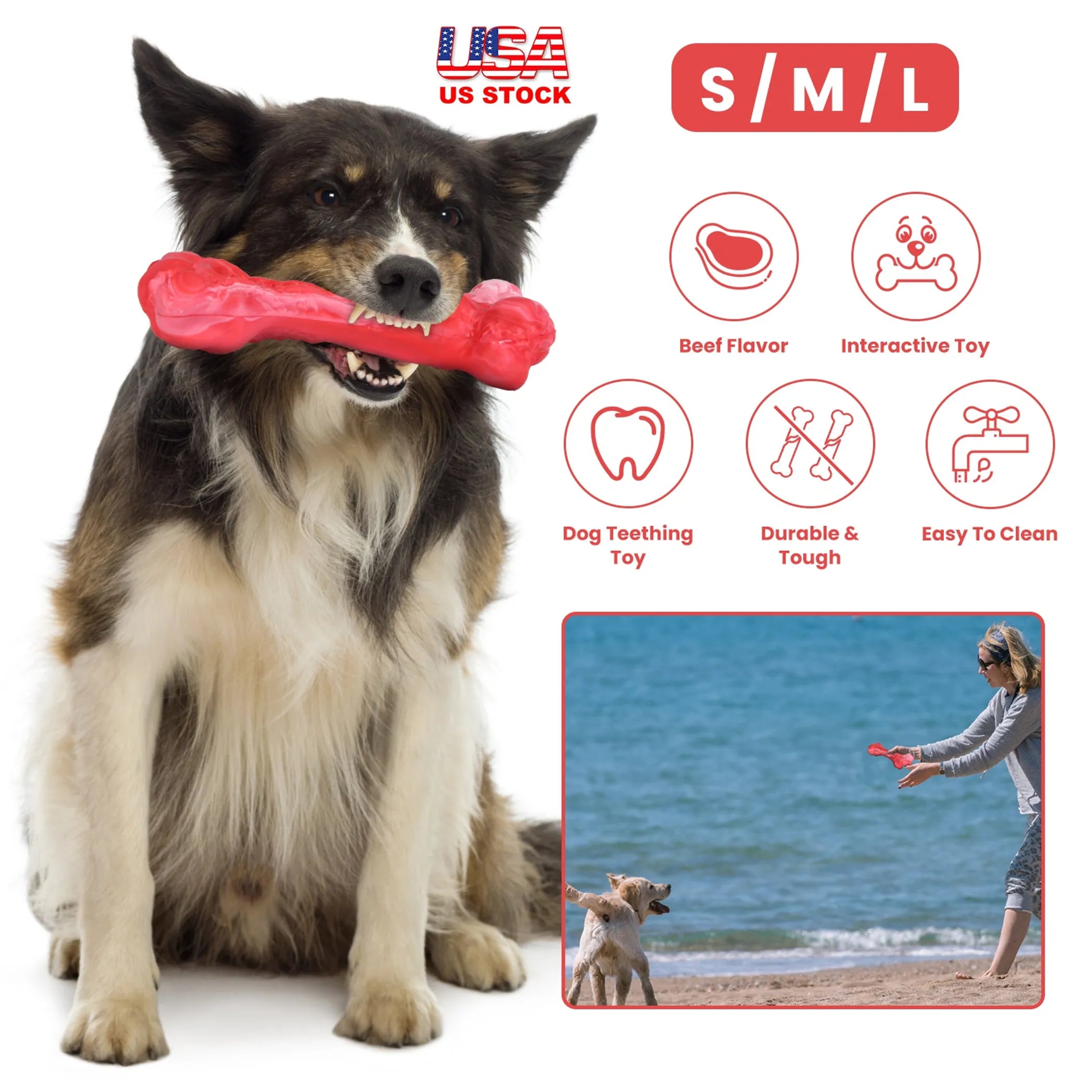 Dog Chew Toy Dog Teething Toy Dog Chew Bone